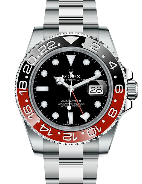 Rolex gmt ii coke bezel